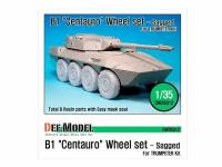 Колеса для модели B1 Centauro, Trumpeter. Масштаб 1:35