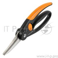 Ножницы универсальные Fiskars P45 черный/оранжевый (111450) 111450