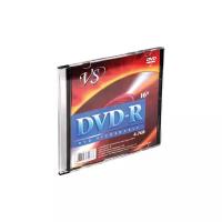 Диск DVD-R VS 4,7 Gb, 16x, Slim Case