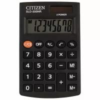 Калькулятор карманный CITIZEN SLD200NR (98х60 мм), 8 разрядов, двойное питание