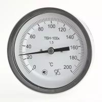 Термометр биметаллический ТБП 100/50/ТЗ-(0-200)С