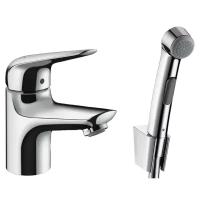 Смеситель для раковины с гигиеническим душем Hansgrohe Novus 71144000