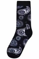 Носки / Idea Sox / Пейсли Большие индийские огурцы / чёрный / (One size)