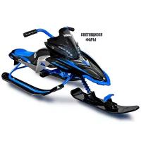 Снегокат Yamaha Apex SNOW BIKE Titanium, Цвет Синий