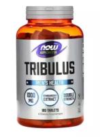 Травы для тестостерона Now, Tribulus 1000 mg, 180 таблеток, 180 таблеток