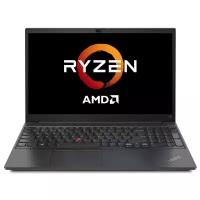 Ноутбук Lenovo ThinkPad E15 G3, 15.6" (1920x1080) IPS/AMD Ryzen 7 5700U/16ГБ DDR4/512ГБ SSD/Radeon Graphics/Без ОС, черный [20YG004BRI]