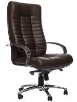 Компьютерное офисное кресло РосКресла Атлант 2 ML руководителя, обивка: экокожа, цвет: коричневый