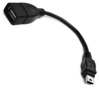 Кабель OTG miniUSB- USB A