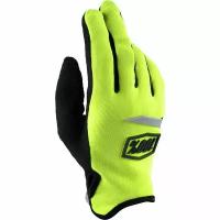 100% Мотоперчатки женские 100% Ridecamp Women Glove Neon Yellow