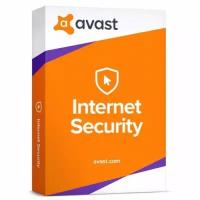 Антивирусная программа AVAST Internet Security 1 ПК/1 год