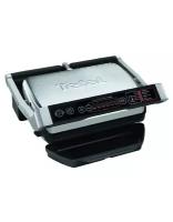 Гриль Tefal Optigrill GC706D34, нержавеющая сталь/черный