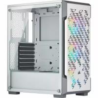 Корпус Corsair iCUE 220T RGB, mATX, без БП, белый (CC-9011174-WW)