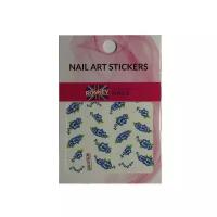 Наклейки для ногтей Наклейки для дизайна ногтей Ronney Professional Nail Art Stickers RN00126