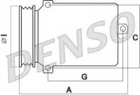 Компрессор кондиционера AUDI A4/S4/A6/S6 4.2 -11 DENSO DCP02015