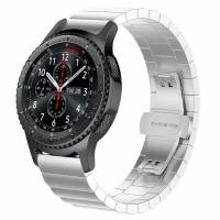 Ремешки Блочный ремешок для Samsung Galaxy Watch 3 45мм (Серебристый)