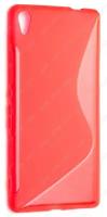 Чехол силиконовый для Sony Xperia XA Ultra S-Line TPU (Красный)
