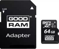 Карта памяти GoodRAM microSDXC 64GB class 10 UHS-1