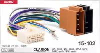 Разъем для автомагнитол CLARION AX-; DB-; DXZ-; MRX-; PX-series 16-pin (25x11mm) (CARAV 15-102)