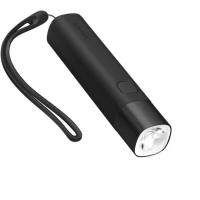 Портативный фонарик Xiaomi SOLOVE Portable Flashlight Power Bank 3000 mAh USB-C (черный)