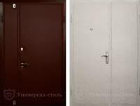 Тамбурная металлическая дверь Т122 (Винилискожа+Винилискожа)