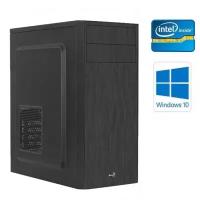 Компьютер BonusPK 3706486 (Процессор: Intel Celeron G1820 2.7 ГГц, Чипсет: Intel H81M, Оперативная память: 4 Гб DDR3, Жесткий диск: 3000 Гб, Видеокарта: Встроенная, WI-FI: Нет, Без привода, 350 Вт, AeroCool CS-1103, Windows 10 Home)