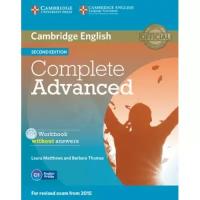 Barbara Thomas, Laura Matthews "Complete Advanced Workbook without Answers with Audio CD"