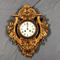 Настенные антикварные часы XIX-XX века