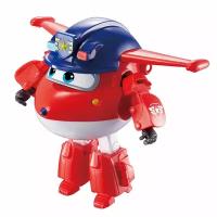 SuperWings Auldey Toys Игрушка из мультфильма Супер Крылья (Super Wings) - Трансформер Джетт (команда Полиции)