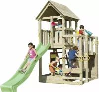 Детская деревянная площадка Самсон Пентхаус (спортивно-игровая площадка для дачи и улицы)