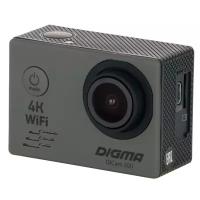 Видеокамера экшн Digma DiCam 300 серая