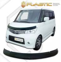 Дефлектор капота для Nissan Roox highway star 2009-2013 Classic черный