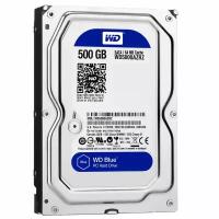 Внутренний жесткий диск 3,5" 500Gb Western Digital (WD5000AZRZ) 64Gb 5400rpm SATA3 Caviar Blue