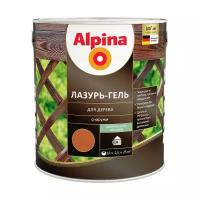 Защитная лазурь-гель для дерева Alpina, 2,5 л, махагон