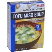 Суп тофу-мисо быстрого приготовления, 3 порции, 30 гр