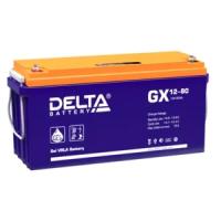 Аккумулятор гелевый Delta GX 12-80 (12В 80 Ач)