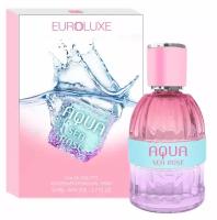 Туалетная вода для женщин Euroluxe Aqua Sea Rose Аква си роуз спрей 50 мл