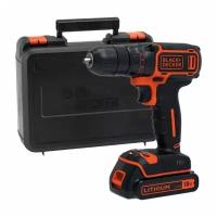 Дрель-шуруповерт аккумуляторная Black & Decker BDCDC18K-QW