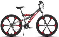 Велосипед BRAVO Rock 26 D FW черный/красный/белый 16" HD00000829