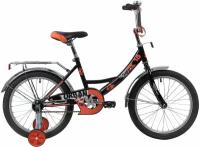 Велосипед Novatrack 183 Urban, диаметр колеса 18", черный