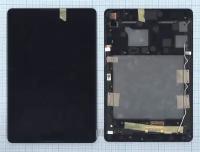 Дисплей (экран) в сборе с тачскрином для Asus ZenPad 8.0 Z581KL черный с рамкой / 2048x1536