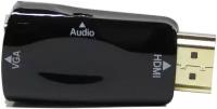 Переходник GSMIN A21 HDMI - VGA+Audio (Черный)