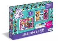 Набор дизайн студия Littlest Pet Shop "Всегда вместе!", 2x54 элемента (+ сюрприз)