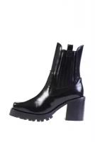 Полусапоги-Казаки-Чопперы JEFFREY CAMPBELL ELKINS-2 BLACK ЧЕРНЫЙ