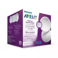 Вкладыши одноразовые в бюстгальтер 60 шт., универс. Philips сер. Ultra Comfort Avent