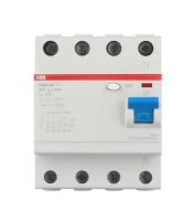 УЗО ABB УЗО ABB F204 (2CSF204001R3400) 40 А 300 мА 4P тип AC 10 кА