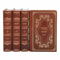 Книги Анатолий Иванов "Собрание сочинений" в 6 томах в кожаном переплете / Подарочное издание ручной работы / Family-book