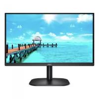 AOC Black 23,8" (VA, 1920x1080, D-sub+HDMI, 4 ms, 178°/178°, 250 cd/m, 3000:1 (20M:1) (24B2XHM2)