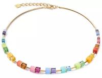 Колье Coeur de Lion Multicolor Rainbow-Gold 5020/10-1535