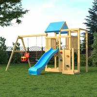 Детская деревянная игровая площадка для улицы дачи CustWood Scout S5