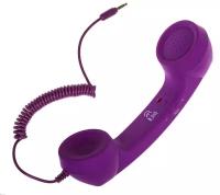 Ретро трубка для смартфона GSMIN Retro (Фиолетовый)